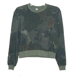 ❤️ 🆕 ALTERNATIVE Camo Sweatshirt Size S